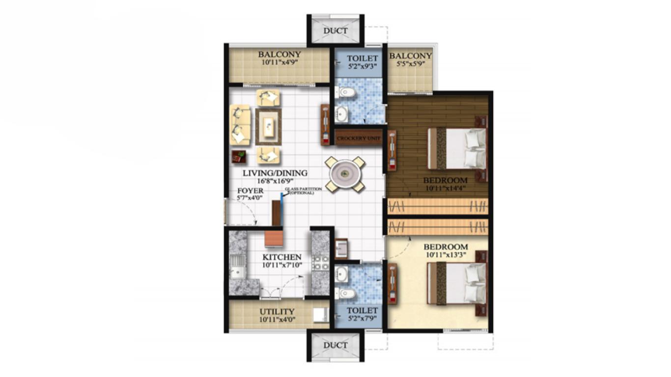 Shriram Luxor Hennur Road-floor plan 3.jpg